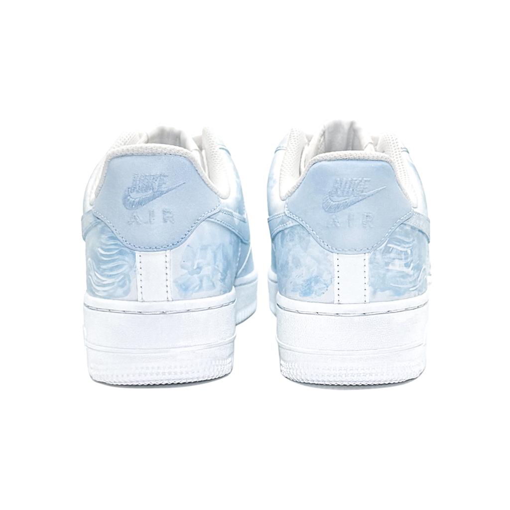 Nike Air Force 1 Blue Sea, First Culture Slip Resistant Abrasion Resistant Balance CW2288-111(TeamTwo-nbag)