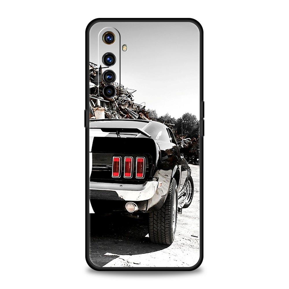 Classic Vintage Old Retro Car Case For Realme 12 11 10 9 8 5G 7 6 GT5 GT3 GT2 Pro C21 C25 C35 For Realme GT Neo 2 3 3T 5 Cover