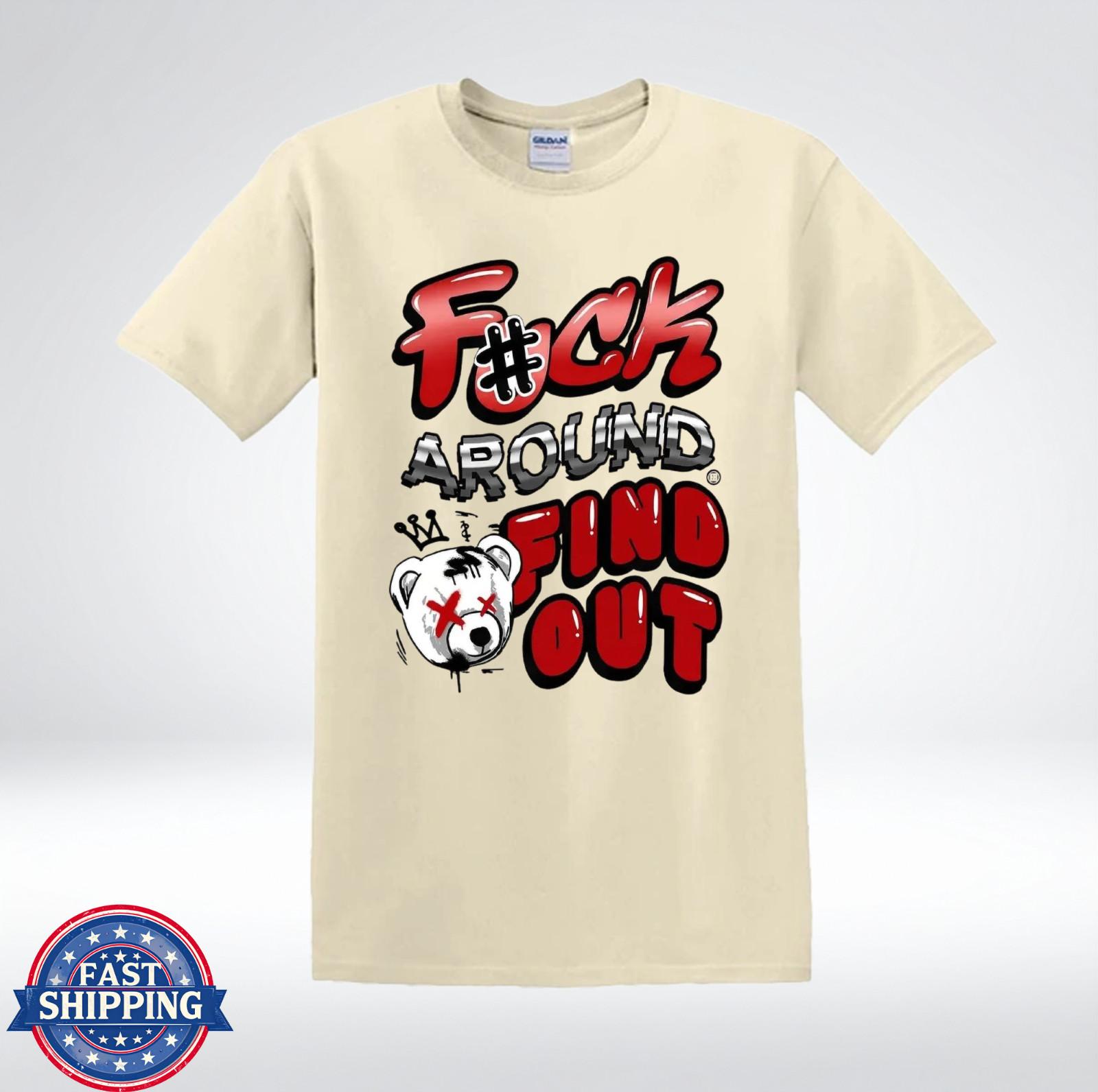 FAFO Graphic Tee Funny Attitude Street Style T-Shirt XL