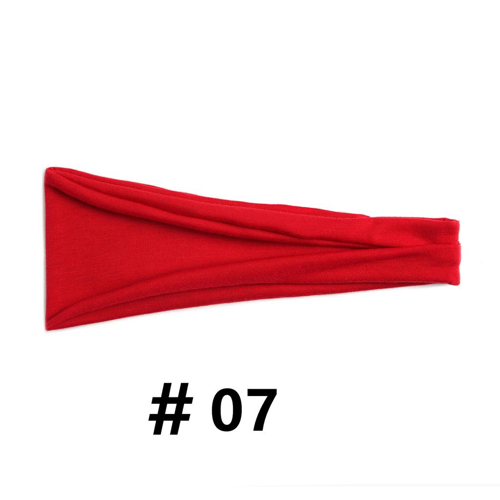Headbands for Women Non Slip Sweat Hairbands Elastic Soft Stretchy Head Bands Sports Workout Yoga Outdoor Running Travel Headwrap Hair Accessories