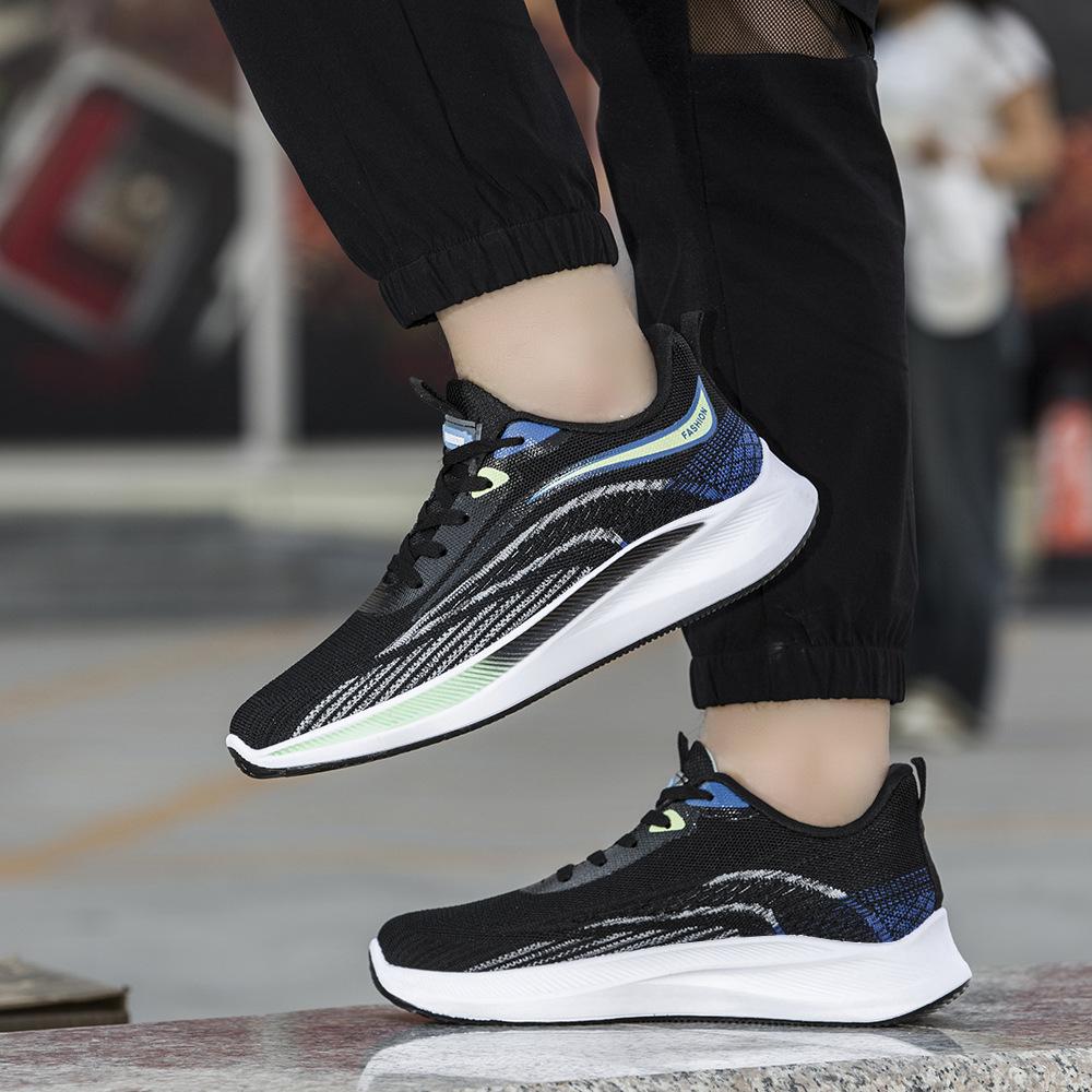 New Fashion Summer Breathable Mesh Shoes Men's Casual Shoes Trendy Versatile Shoes Ultra-light Mesh Running Sneakers