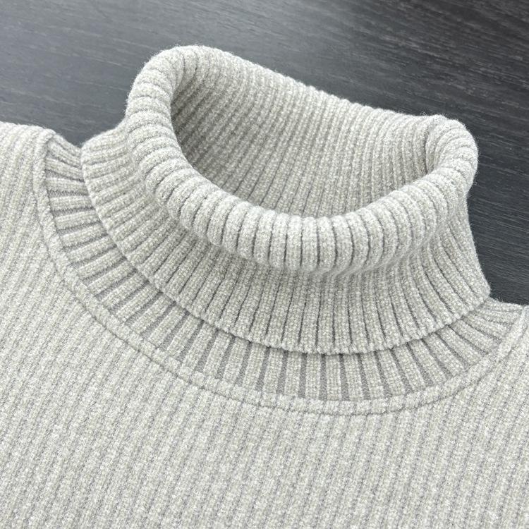 Men's Autumn/Winter Trendy Thickened Lapel Knitwear Top
