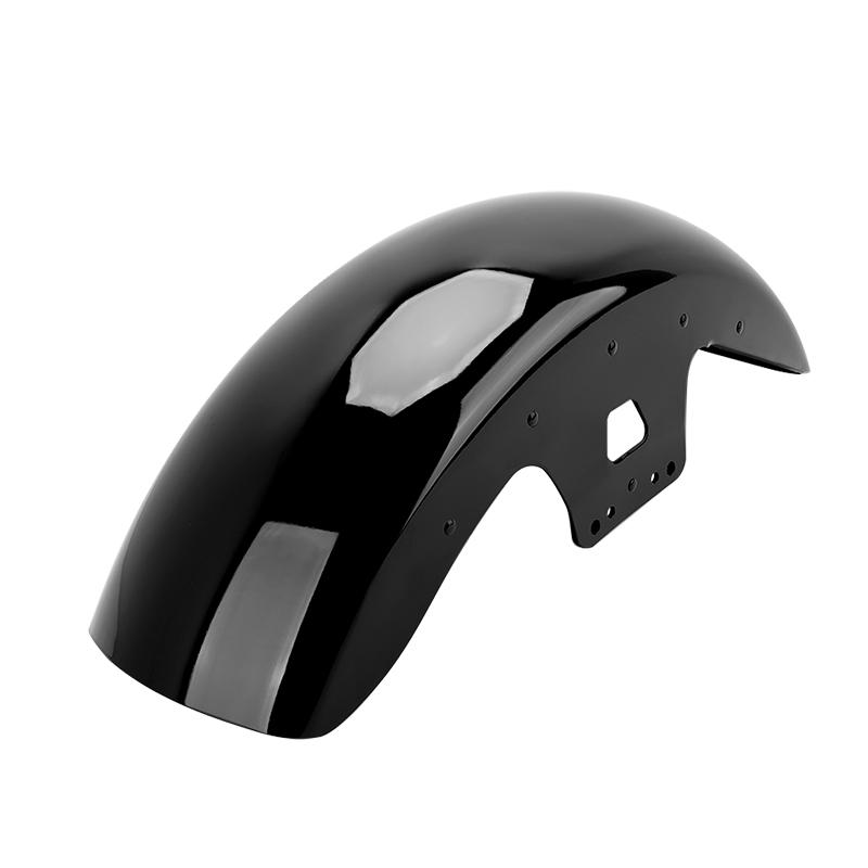 Motorcycle Wrap Front Fender Mudguard Cover Gloss Black Accessories For Harley Touring Road King Electra Street Glide 2014-2023