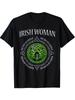1pc Irish Witch Soul Clover Graphic T-Shirt - Unisex Casual Street Style Tee