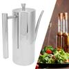 500ml/700ml Oil Control Kettle 304 Stainless Steel Olive Oil Bottle  Condiment Storage