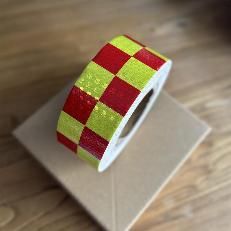 1 Roll Shining Reflective Safety Warning Tape Self Adhesive Twill Printing Reflective Tape For Car