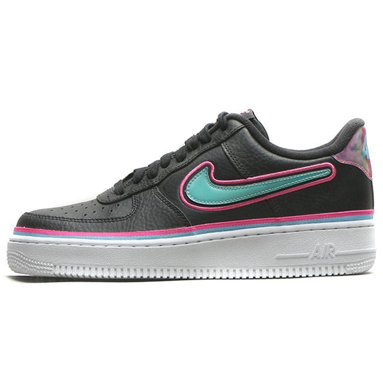 

Детские кроссовки Nike Air Force 1 Low LV8 GS Miami Vice Black Blue-Gale-Laser-Fucshia AR0734-001