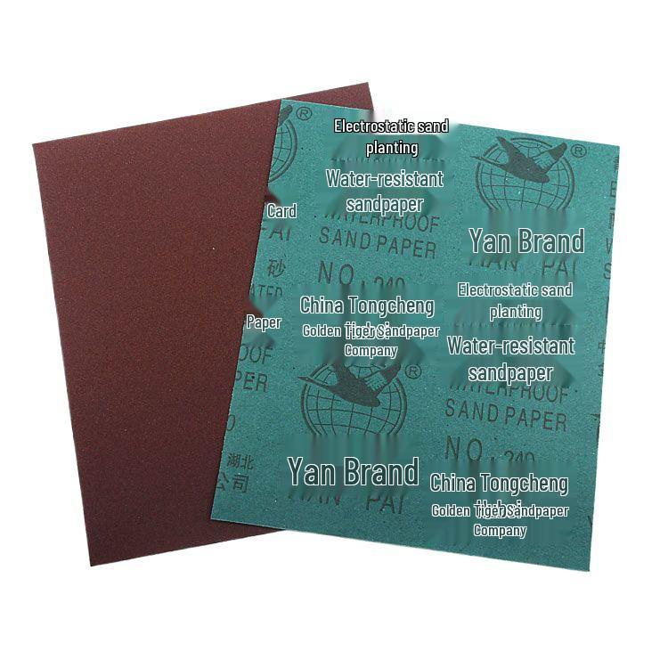 Waterproof Resin Sandpaper for Polishing, Grinding, and Woodworking