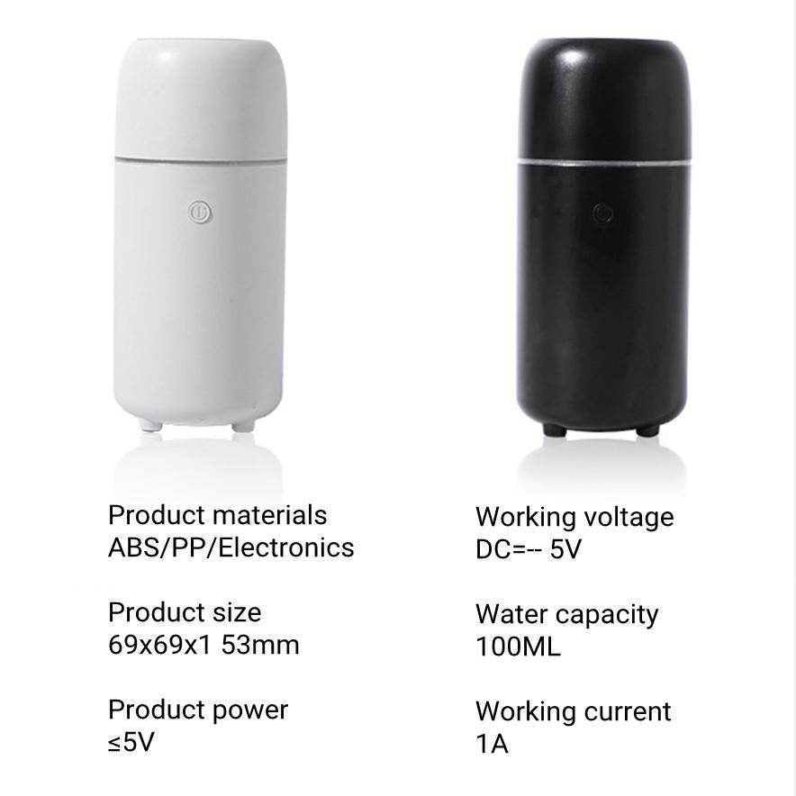 Flame Lamp Aromatherapy Diffuser Usb Air Humidifier For Home Car Mini Essential Oil Diffuser Ultrasonic Cool Mist Maker Fogger