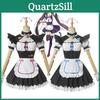 Chocola Vanilla Katzen-Mädchen Cosplay Kostüm Perücke Exquisite Verarbeitung Atmungsaktiv