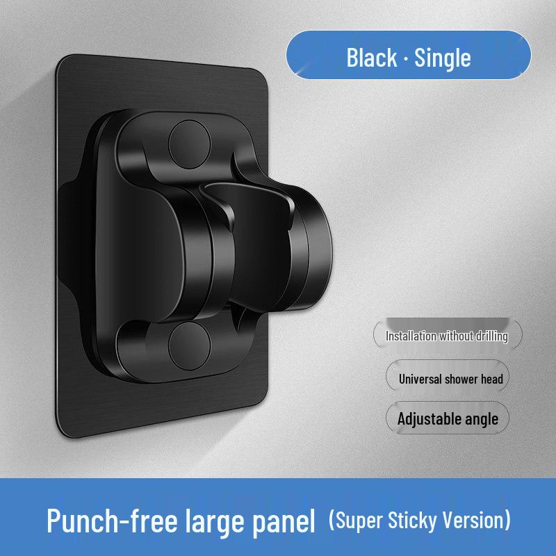 

Adjustable No-Drill Shower Head Holder - Wall Mount for Rain Shower Heads