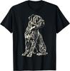 Cane Corso Dog Tribal Vintage Retro Graphic Gift Unisex T-Shirt