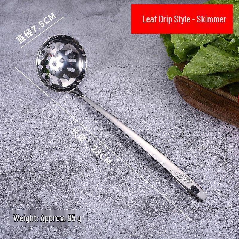 Stainless Steel Soup Ladle and Colander Holder Stand for Restaurants