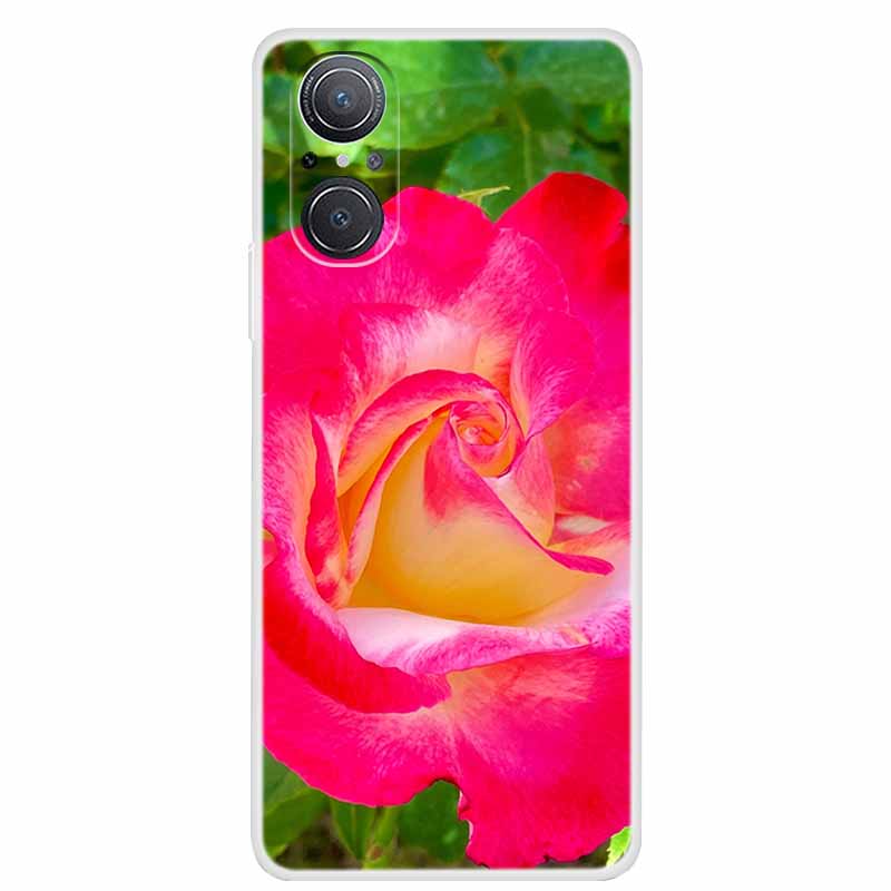For Huawei nova 9 SE Case Nova9 Clear Soft TPU Silicone Cats Back Cover for Huawei Nova 9SE Case Nova9SE Funda Shockproof Coque