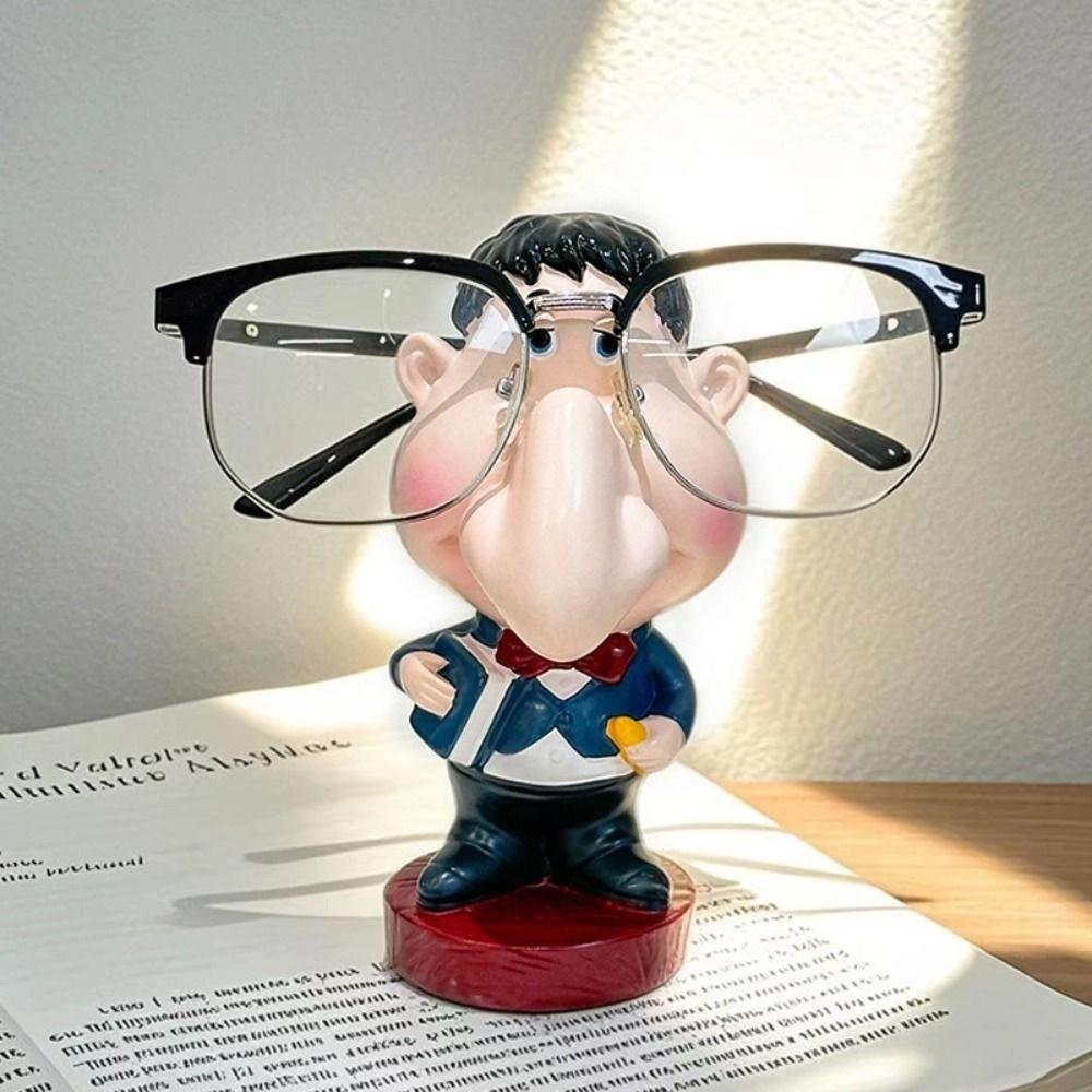 Nose Smile Design Eyeglass Rack Decorative Glasses Display Stand Eyeglass Holder  Office Desk