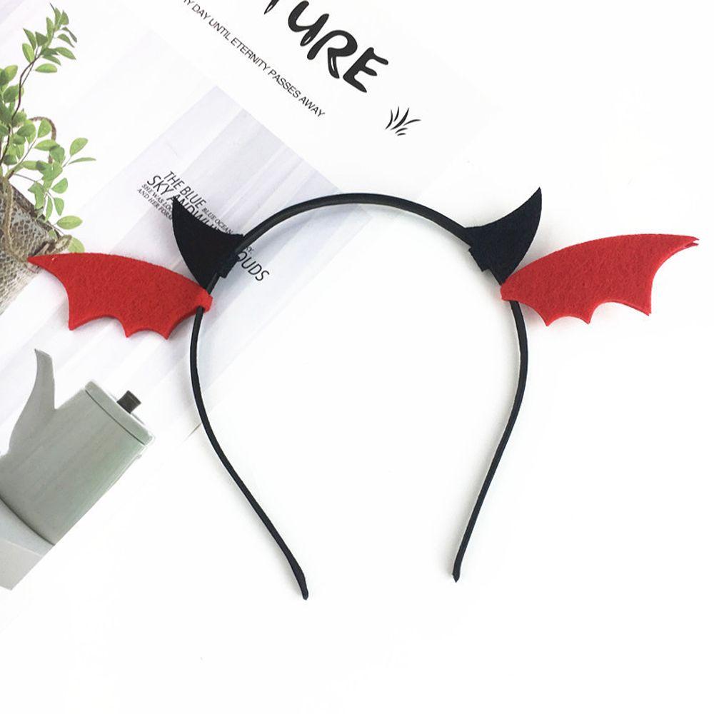 Devil Wings Spider Non-slip Pumpkin Korean Hairbands Women Hair Hoop Halloween Headband Animal Ears