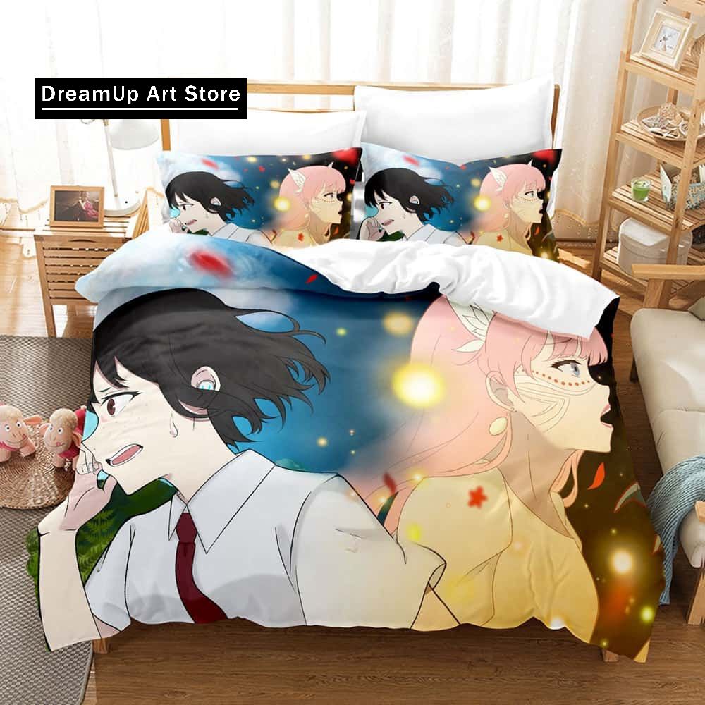 Anime Sänglakan Set Belle Sängkläder Set Enkelsäng Tvilling Full Queen King Size Sängset Vuxen Barn Sovrum Påslakanset Hemtextilier