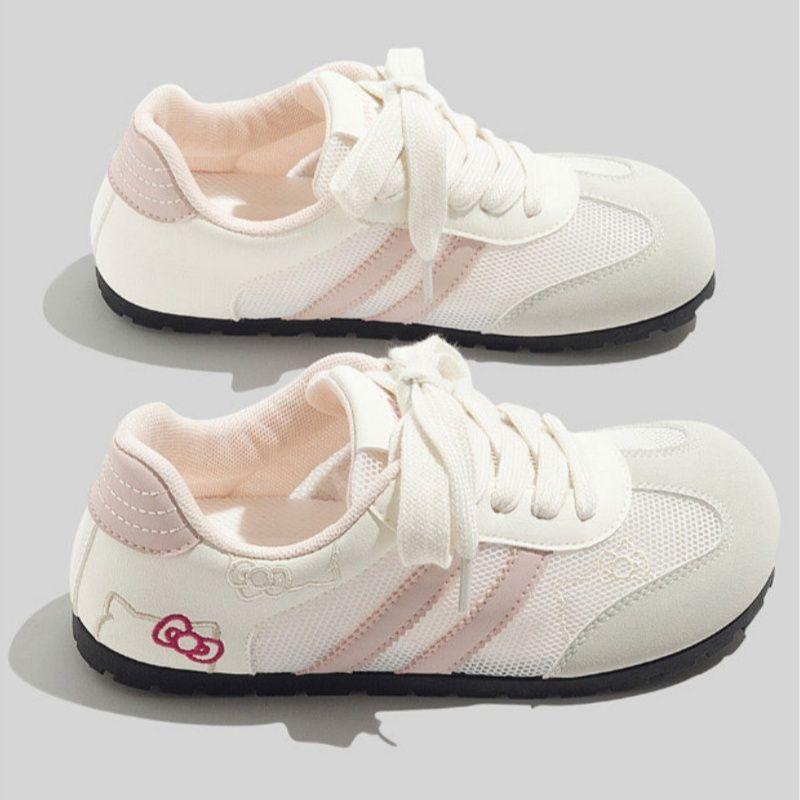 Mesh breathable German training shoes women's 2025 new summer thin student versatile soft sole fashion casual board shoes