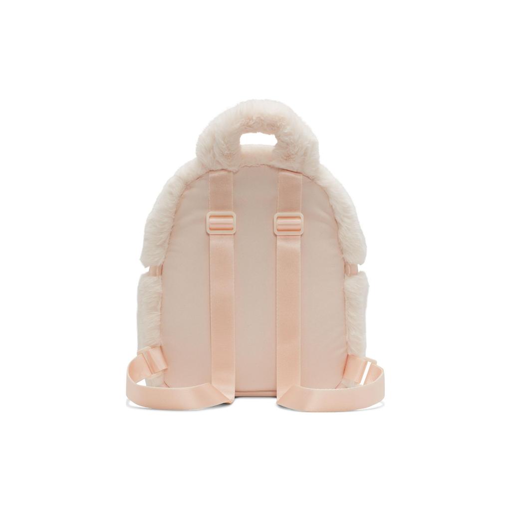 New Nike Sportswear Futura 365 Faux Fur Mini Backpack 6L Guava Ice/Guava Ice/Black FB3049-838