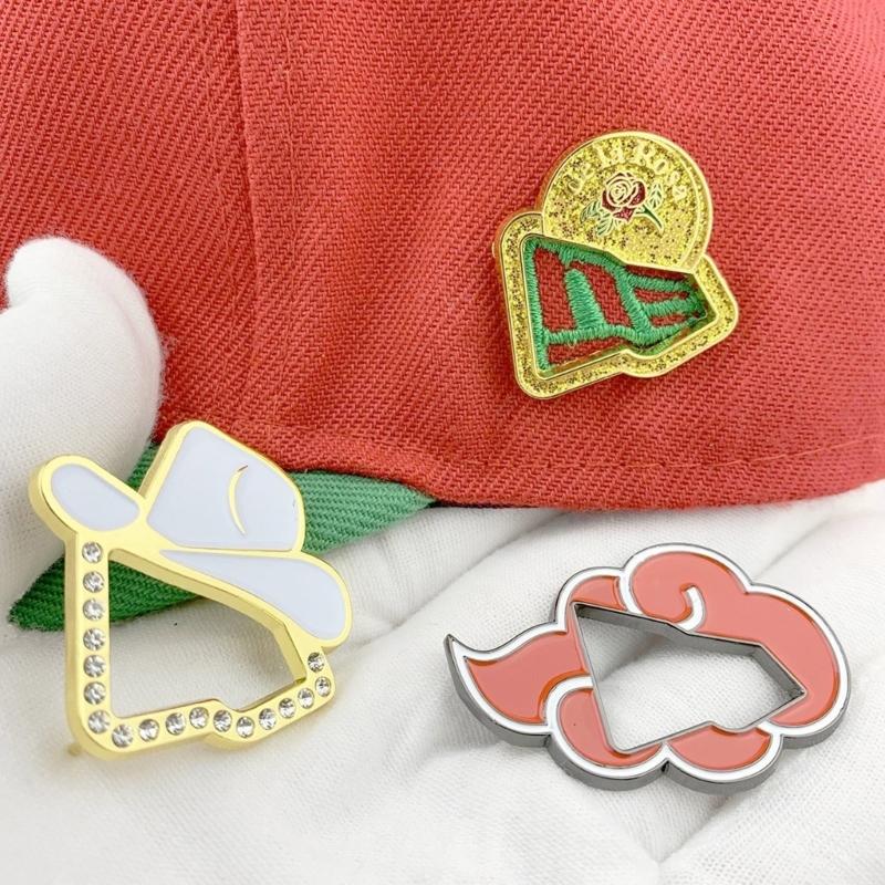 Metal Hat Pin Elegant Enamel Brooch Creative Decoration Pins Personalized Pin for Hats and Jackets Clothing Decorations