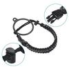 PATIKIL Paracord Handle Lanyard Strap Carrier Water Bottle 12oz 64oz Wide Mouth Bottles Camouflage Gray Black