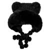 Thick Warm Beanie Hat Windproof Winter Ski Cap New Bear Ear Winter Hat  Winter