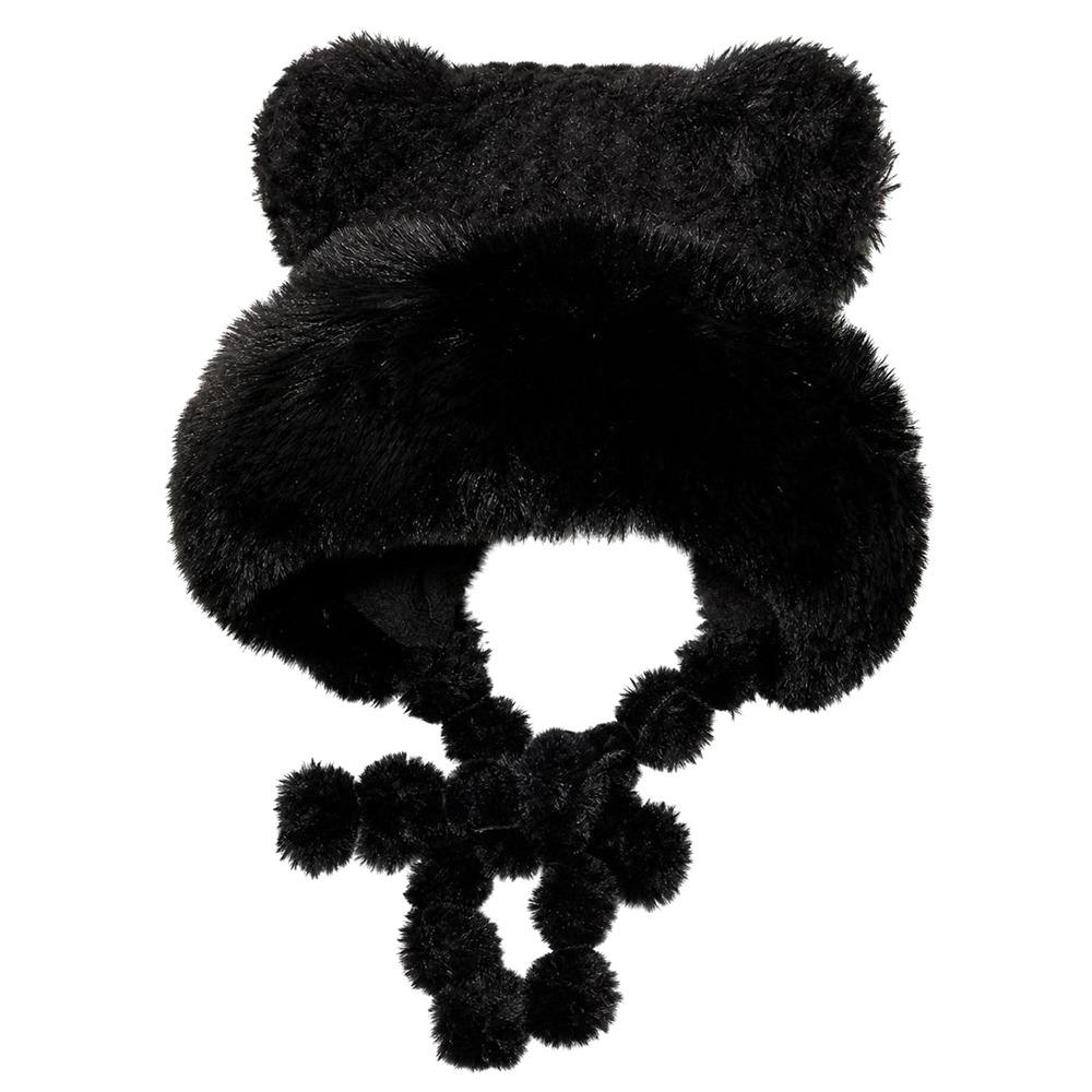 Thick Warm Beanie Hat Windproof Winter Ski Cap New Bear Ear Winter Hat  Winter