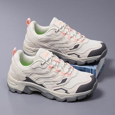 Plus Size 46 Hiking Sneakers for Men & Women - Non-Slip, High-Top Outdoor Shoes for Mountain Camping & Travel