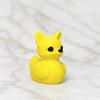 3D Printed Duck Figurine, Funny Cat/Dog/Lamb Duck Statue, Cute Animal Desktop Ornament for Office, Home Decor, Car Dashboard Accessory