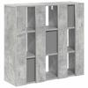 Concrete Grey Sideboard with Drawers 73.5 x 24 x 69.5 cm
