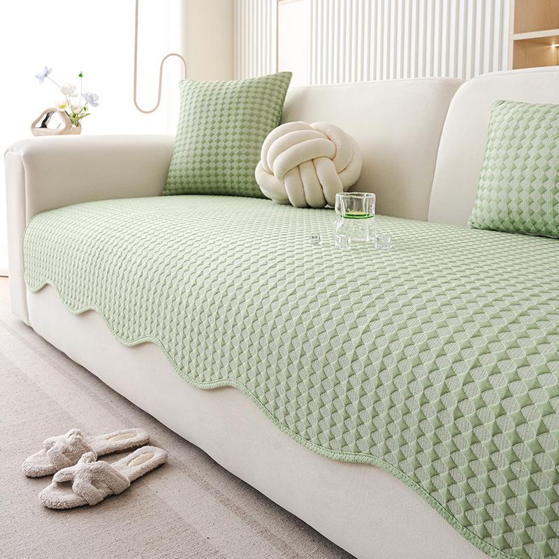 New Summer Sofa Mat Cushion Modern Simple Cool Sofa Cover Irregular Sofa Cushion
