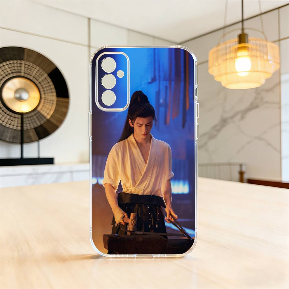 

Z-Zhanglinghe Pursuit of Jade Phone Case For SamsungA10,12,20,21S,30,31,40,50,51,52,70,71 Transparent Cover Samsung a514g