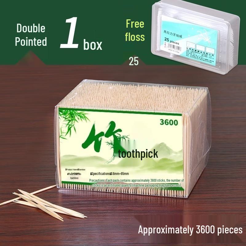 Wuhe Disposable Bamboo Toothpicks