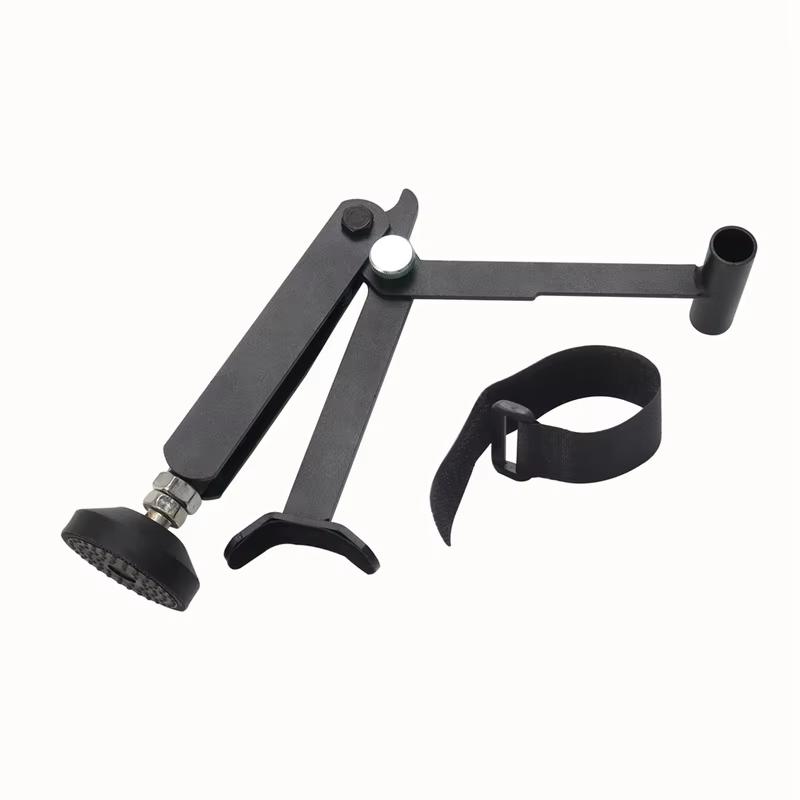 Motorcycle Stand Lifting Support Frame Foldable Heavy Lift Stand Stable Crane Frame For Motorcycle With Upgraded Armrest