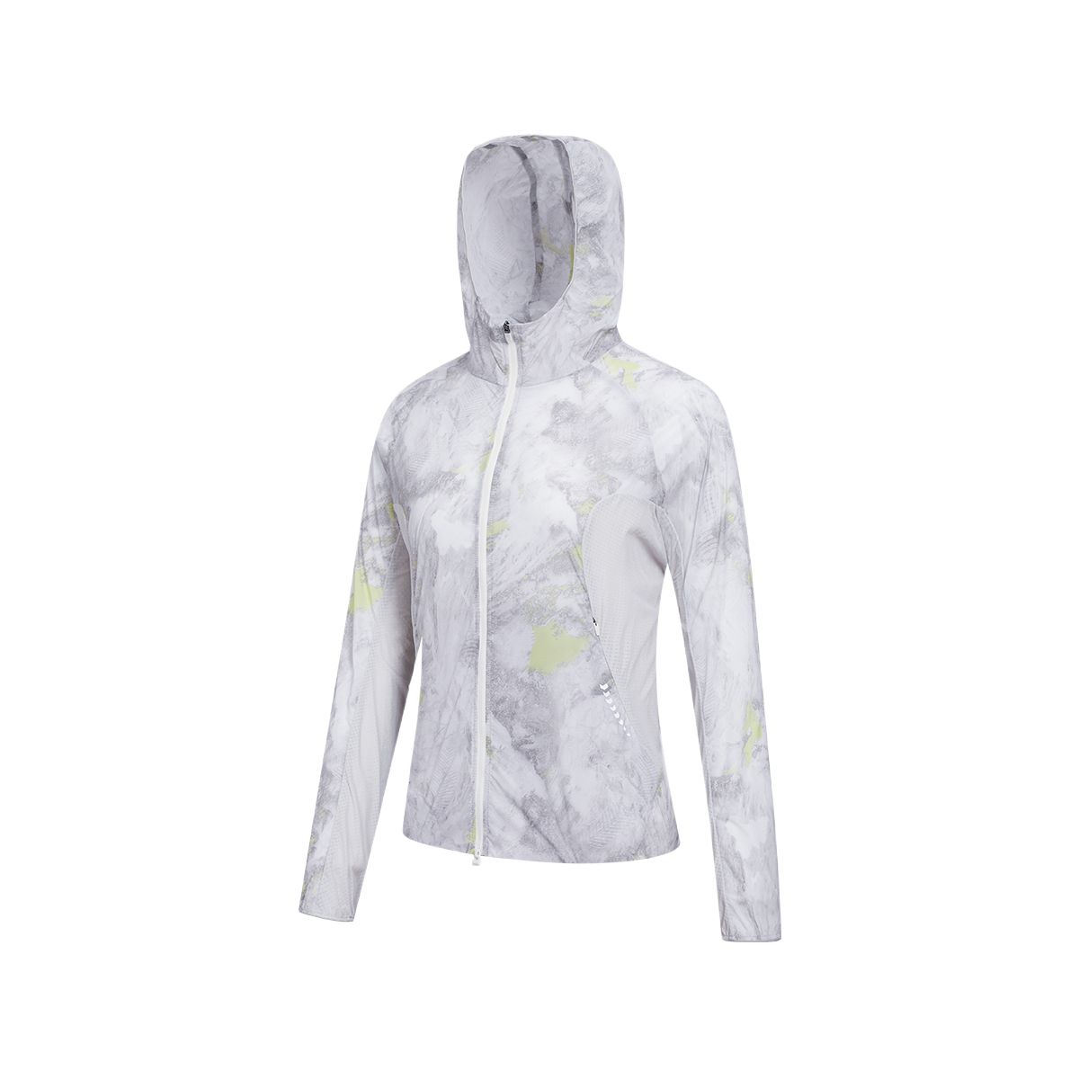 Saucony Woven Zip-Up Hooded Long Sleeve Jacket Women jackets SA1269WJ32R-PR263 S