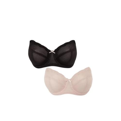 Gorgeous Womens/Ladies Strapless Bra (Pack of 2)