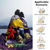 1Pc Simpsons Halloween Mashup Blanket Soft And Comfortable Casual Warm Camping Travel Christmas Halloween Gift M921830