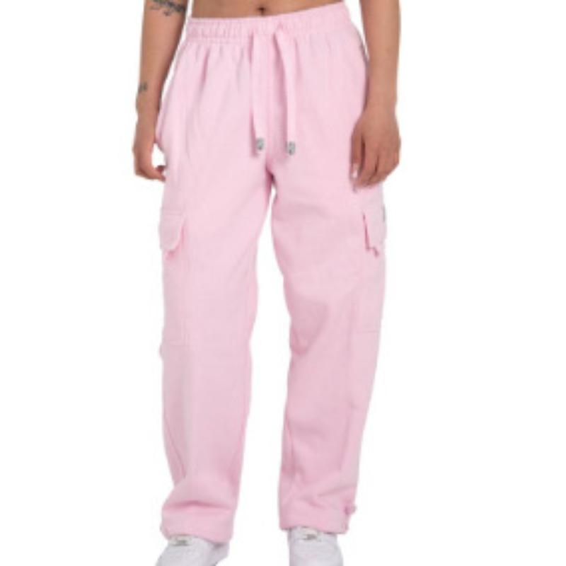 Sports Casual Pants Tying Feet Multi-pocket Tether for Men's New Loose Work Trousers