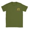 Unisex T-Shirts Australien Känguru und Emu Vintage Baumwoll-T-Shirts Kurzarm Aus Aussie T-Shirts Rundhals Oberteile Große Größen