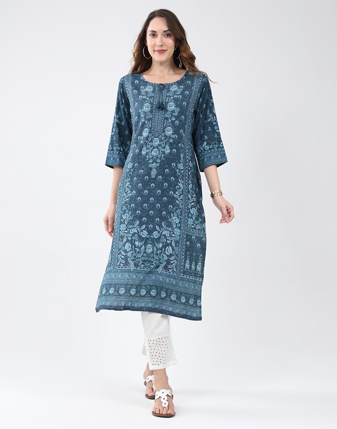 

Monte Carlo Women s Regular Fit Kurti L