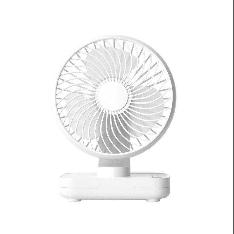 Mini USB Charging Fan with Low Noise, 4000mAh Battery, Ideal for Students and Offices