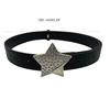 Adult Harajuku Belt with Rhinestone Light Luxurious Ladies Locomotive Waistband