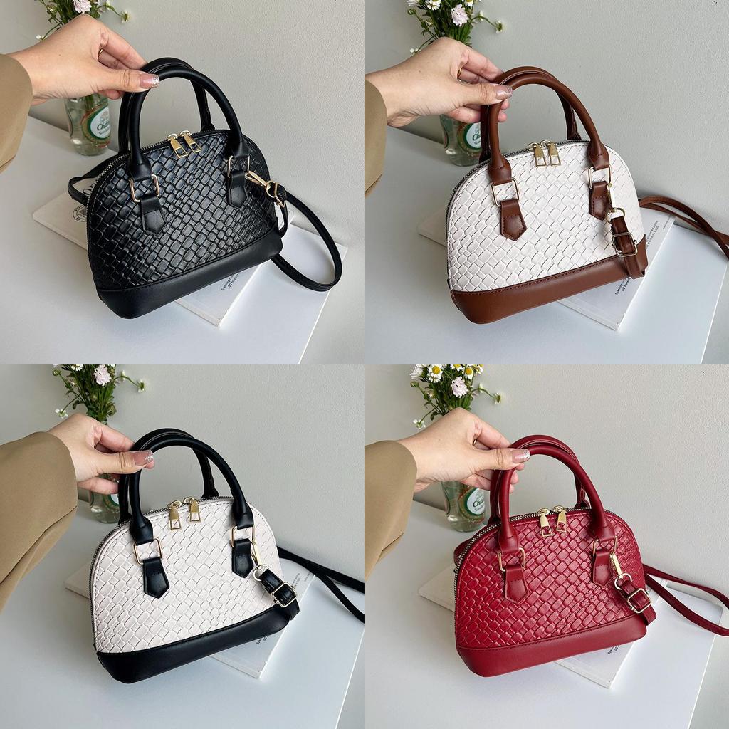 Fashionable Shell Bag With Inner Phone Pocket And Trendy Stitching For Women