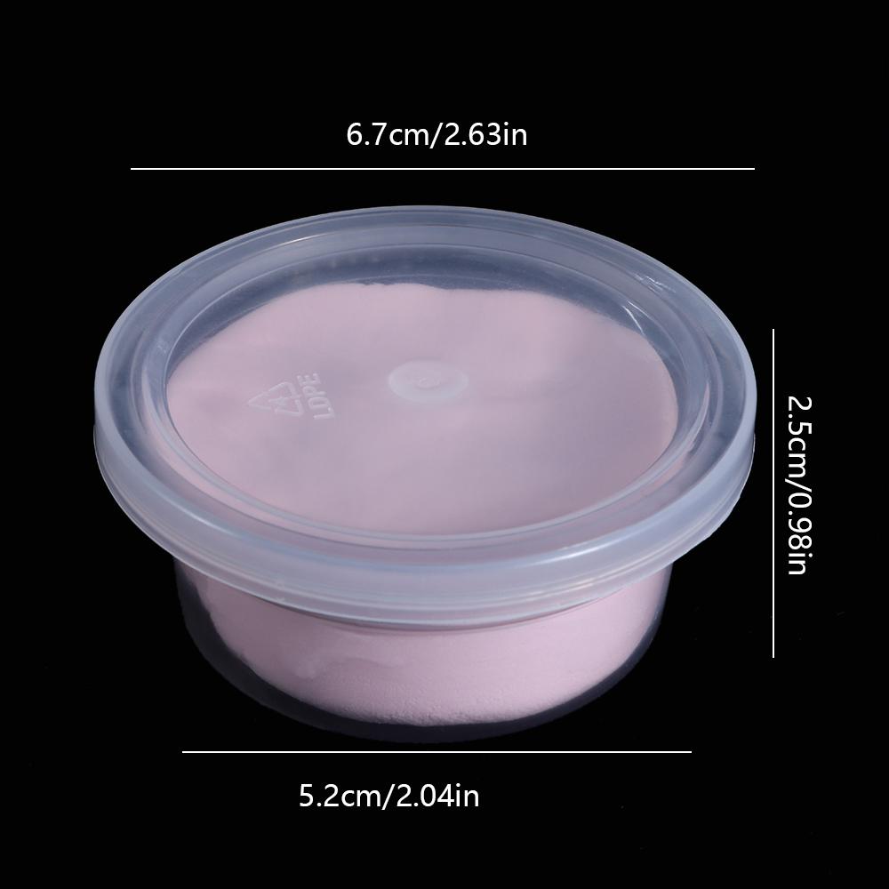 3/20PCS Home Organization Sundries Box Ball Cup With Lids Foam Container Clay Storage