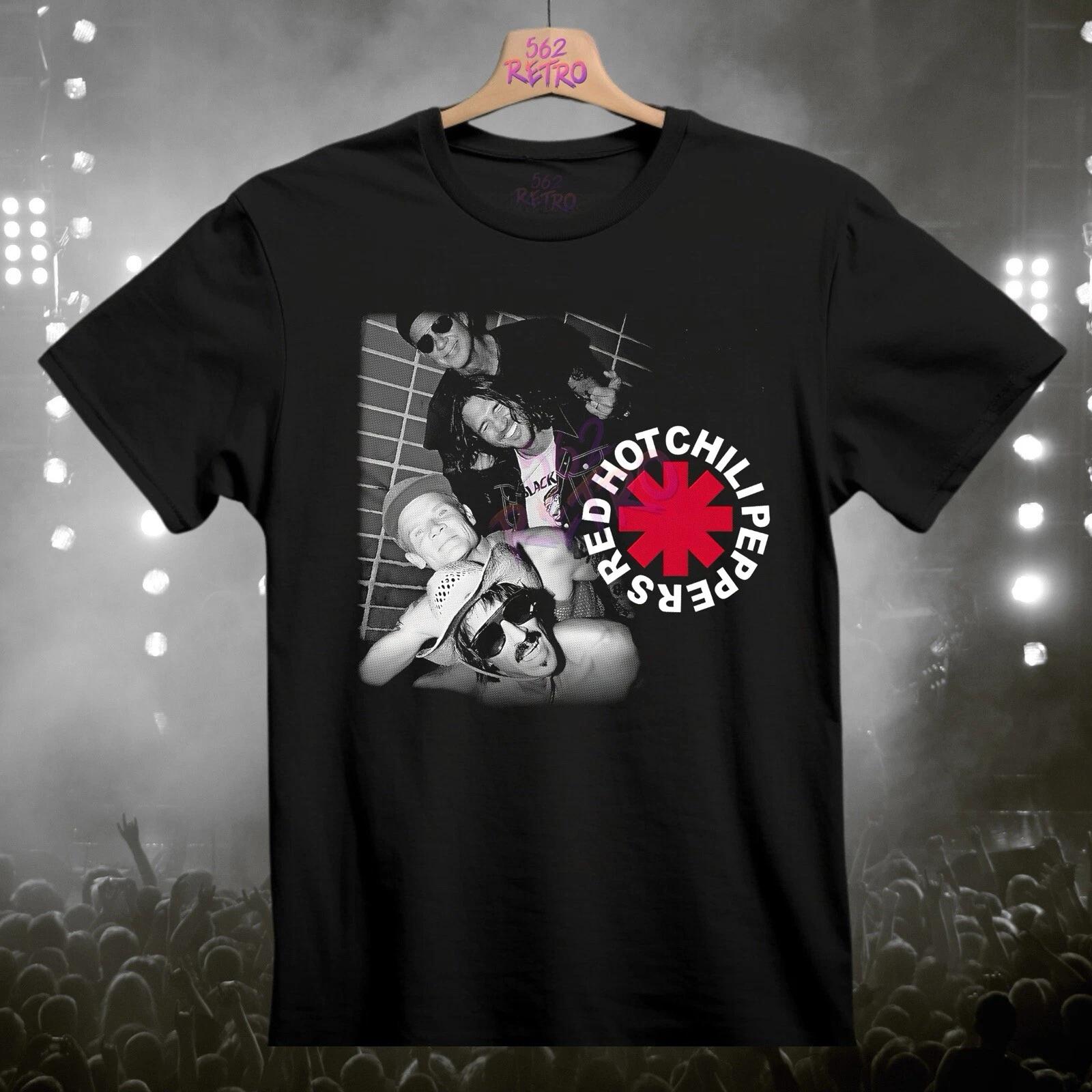 Red Hot Chili Peppers Rock Band T-Shirt Black S-3XL L