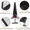 Umbrelă Husă de Patio Exterior Rezistentă la Apă Huse Umbrelă de Piață cu Fermoar Protector Umbrelă Husă Umbrelă de Patio