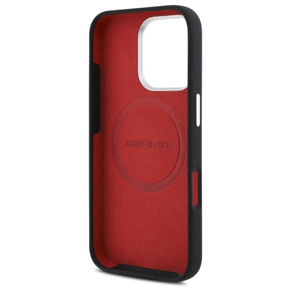Amg Amhmp16L24Ssrrk Iphone 16 Pro 6.3   Czarny/Black Hardcase Silicone Graphics Magsafe