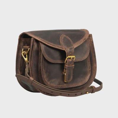 Ručně vyrobená crossbody taška z kůže s plným lícem: Každodenní kabelka přes rameno