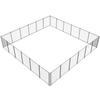 Pool Fence, 4 X 72 FT Pool Fences for Inground Pools, Removable Child Safety Pool Fencing, Easy DIY Installation Swimming Pool Fence, 340gms Teslin