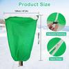 Plant and Tree Frost Protection Cover (drawstring Zipper 120*180 Two-pack)